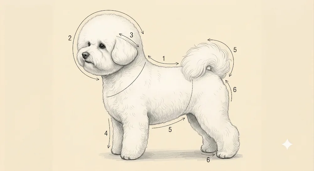 Diagrama Bichón Frisé