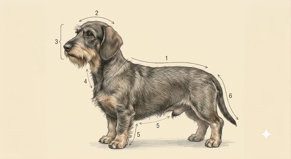 Diagrama Dachshund (Teckel)