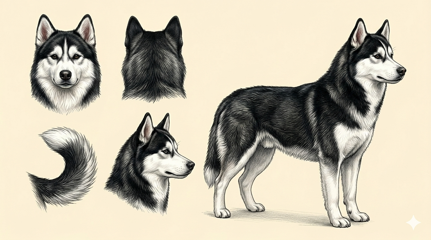 Husky Siberiano