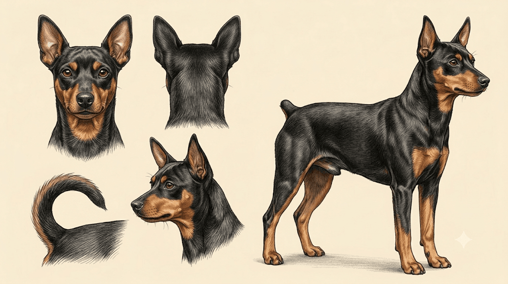 Pinscher Miniatura (Zwergpinscher)