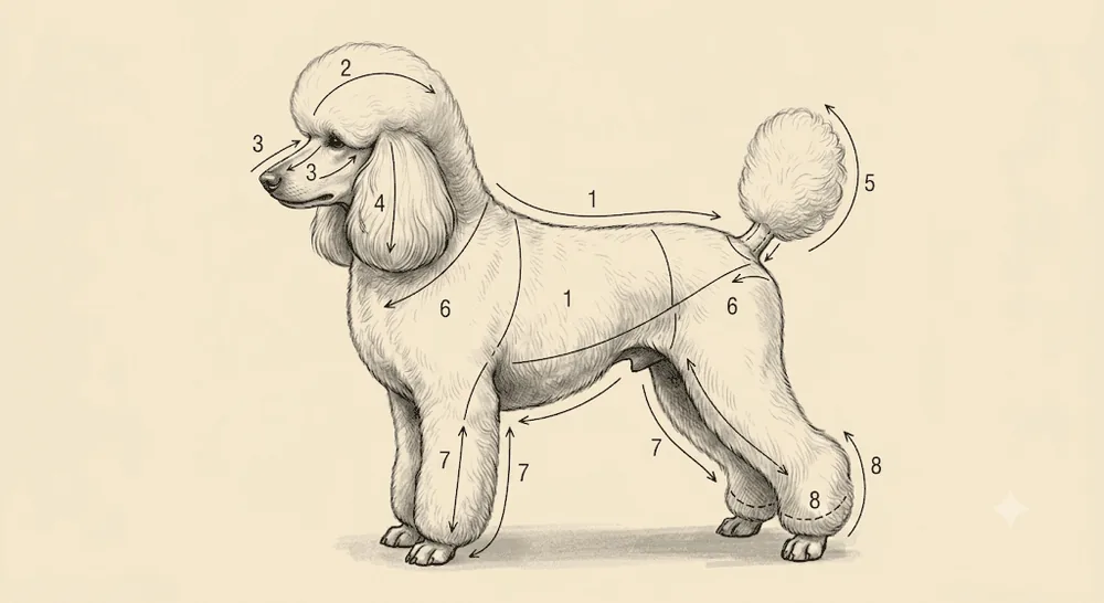 Diagrama Caniche (Poodle)