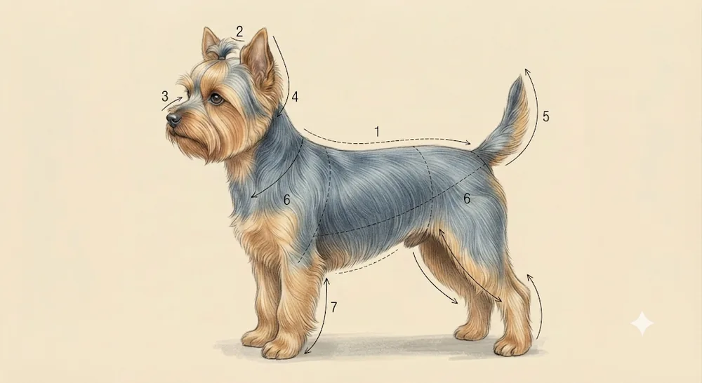 Diagrama Yorkshire Terrier